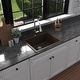 preview thumbnail 5 of 55, Karran Top Mount 25 in. Single Bowl Quartz Kitchen Sink