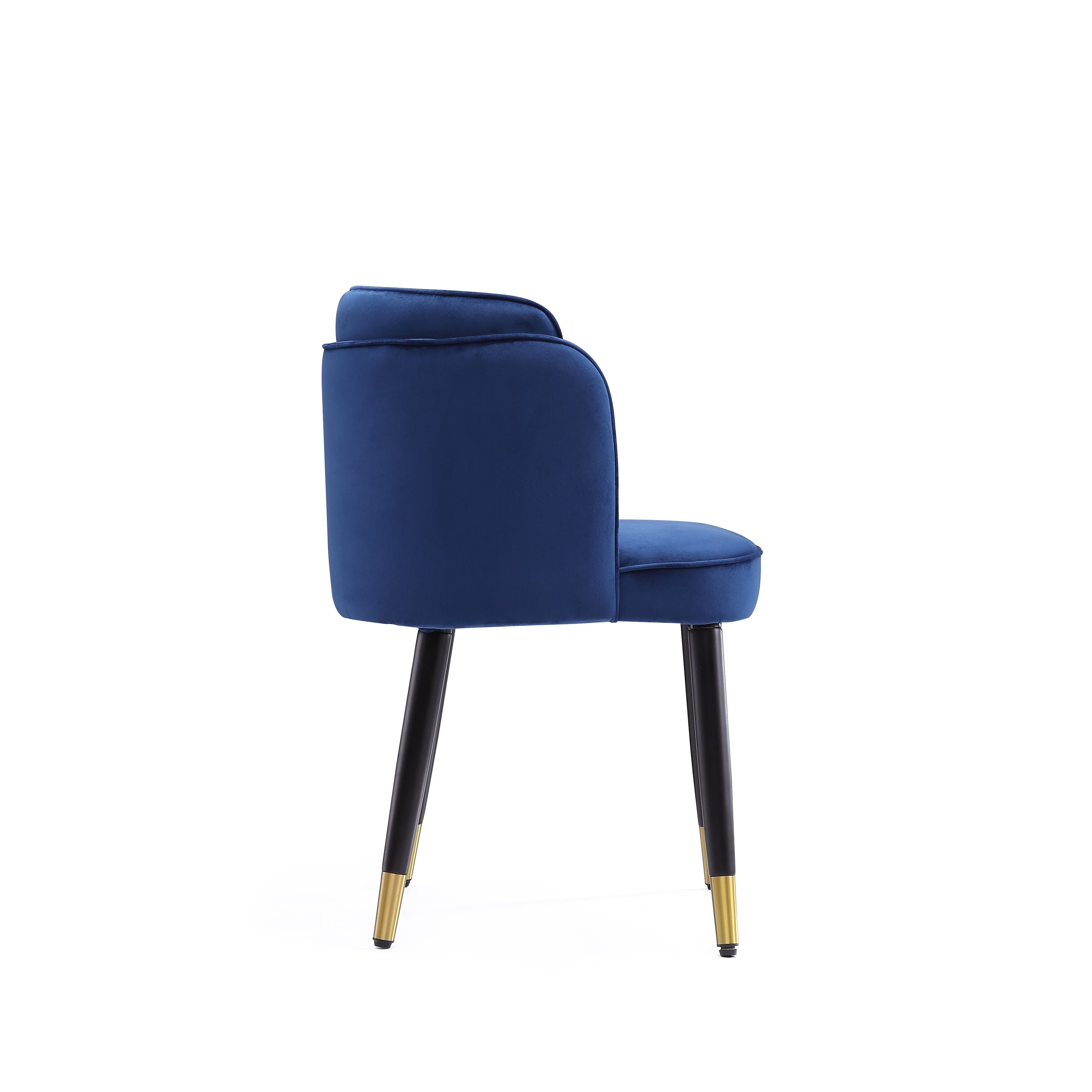 Mid-century Modern Tufted Velvet Dining Chair by Ceets Zephyr-image