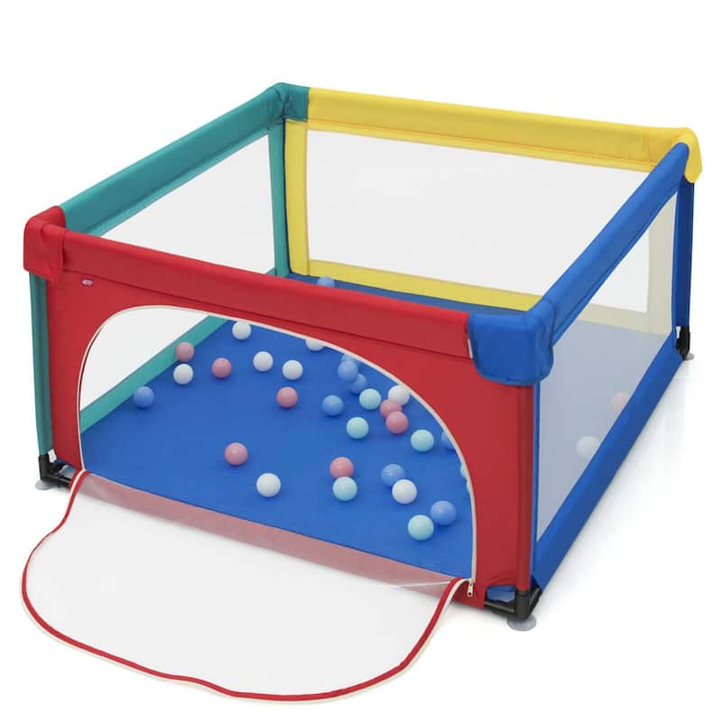 Costway Baby Playpen Infant Large Safety Play Center Yard w/ 50 Ocean - See Details