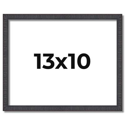 13x10 Frame Brown Solid Wood Picture Frame - Complete Modern Photo