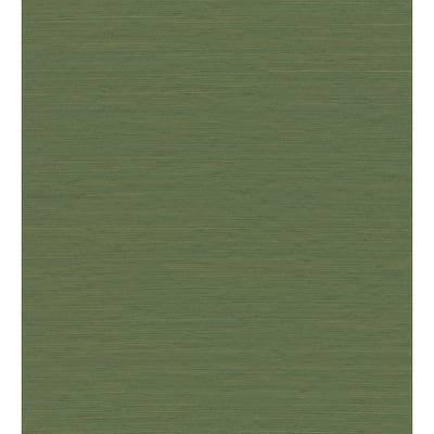 A-Street Prints Kira Green Hemp Grasscloth Wallpaper