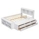 preview thumbnail 7 of 28, Modern Full Size Functional Storage Platform Bed with Drawers