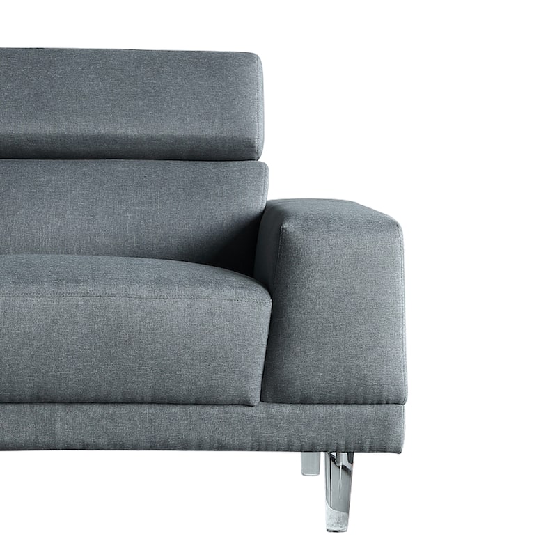 105 in. Width L-Shaped Chaise Sectional Sofa