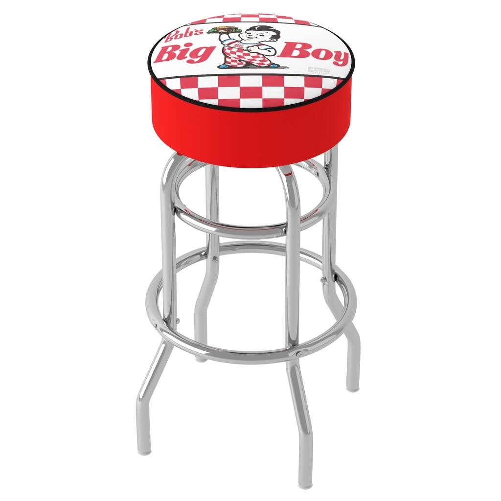 Bobs Big Boy Padded Swivel Bar Stool - 20" x 20" x 31"