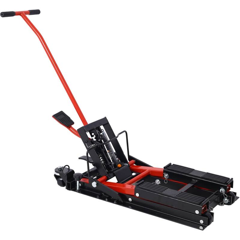 Hydraulic Motorcycle Lift Jack,1500 LBS Capacity ATV Scissor Lift Jack