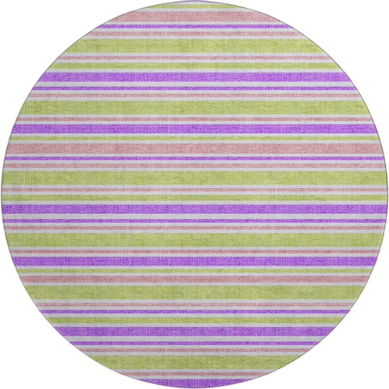 Premium Washable Super Soft Modern Cabana Stripe Mayfield Rug