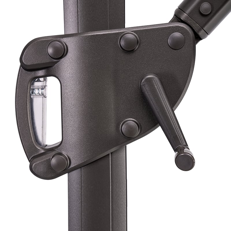 Pellebant Outdoor Patio Cantilever Umbrella with Base