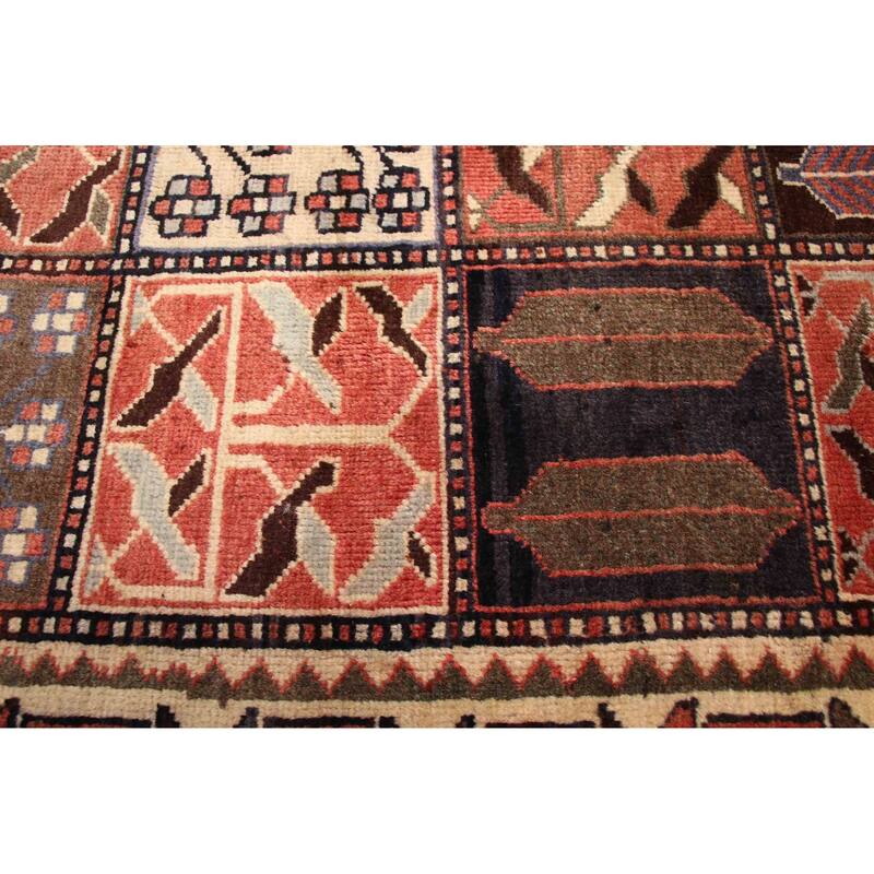 ECARPETGALLERY Hand-knotted Kayseri Vintage Light Red Wool Rug - 4'11 x 9'6