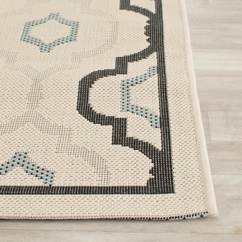 SAFAVIEH Courtyard Oyvor Indoor/ Outdoor Waterproof Patio Backyard Rug