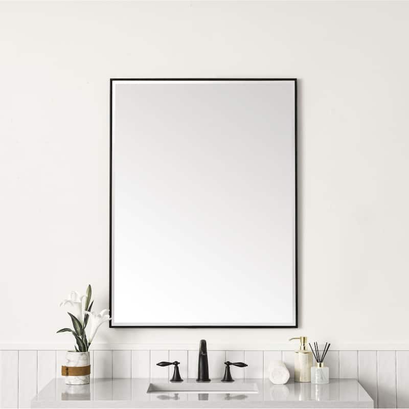 James Martin Vanities 715-M30 Rohe 30" W x 40" H Rectangular Stainless