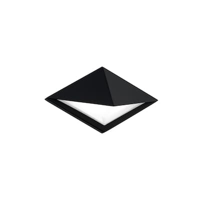 Pique 7in LED Outdoor Wall Sconce 2700K in Black - 7