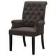 preview thumbnail 41 of 58, Alana Upholstered Dining Arm Chair with Tufted Back