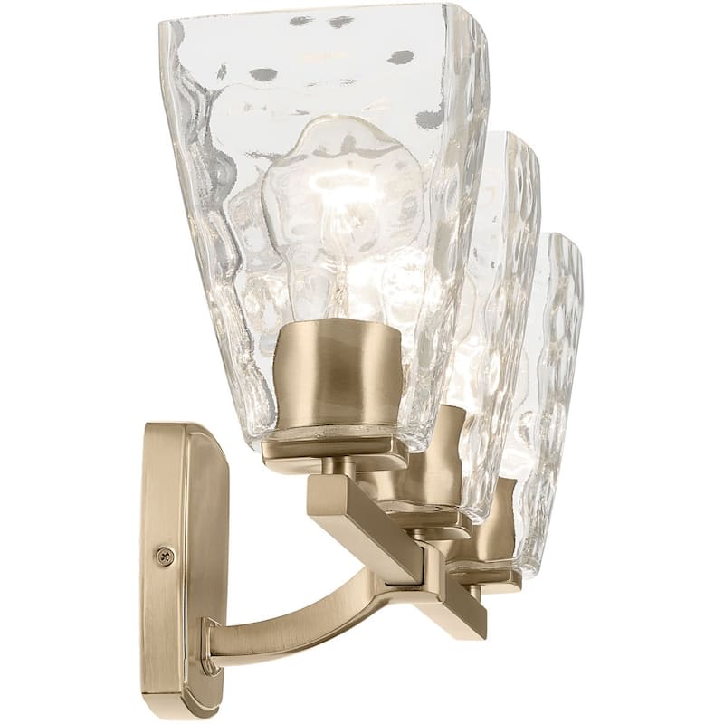 Kichler 55216WTR Marant 3 Light 24" Wide Vanity Light with Clear Water