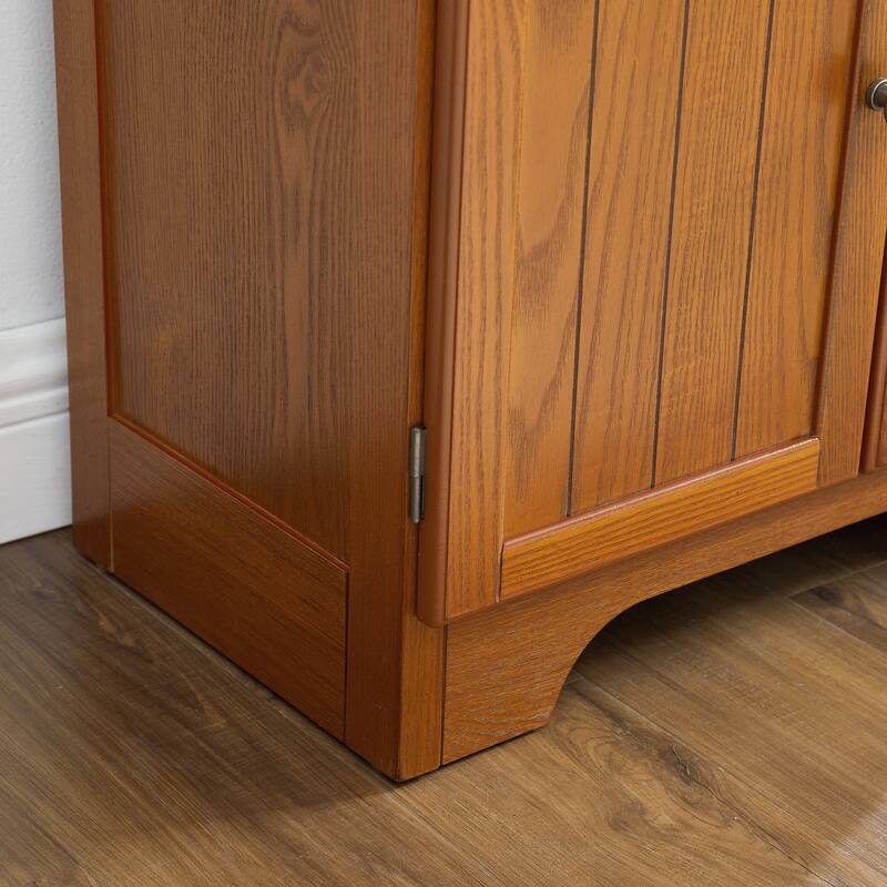 72.4" Tall Storage Cabinet with 8 Doors and 4 Shelves