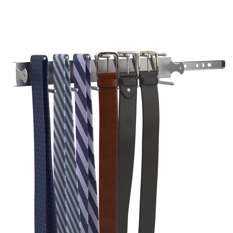 ClosetMaid SuiteSymphony Sliding Tie and Belt Rack