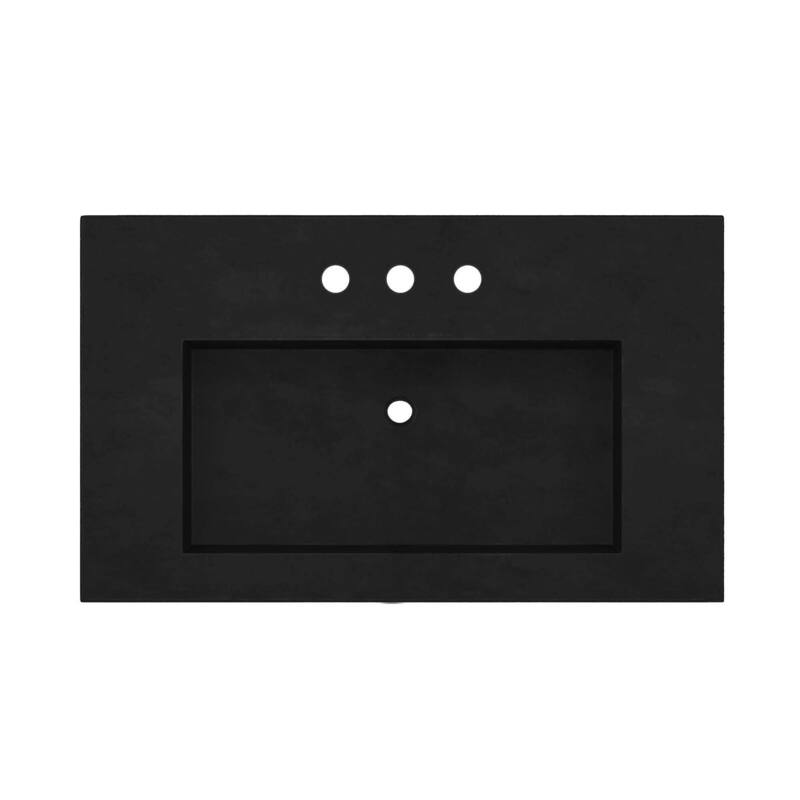 Native Trails NSVT36 Capistrano 37" NativeStone Vanity Top with 3