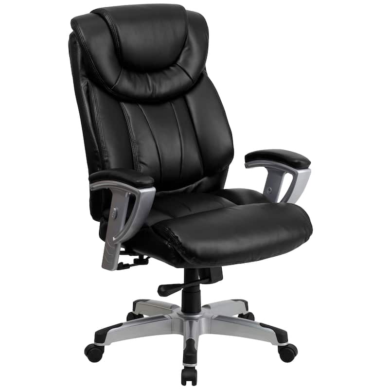 Big & Tall Executive Swivel Office Chair with Adjustable Arms
