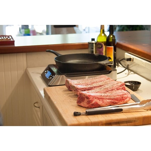slide 6 of 9, Oliso SmartTop and SmartHub Induction Cooktop Sous Vide Cooking System, 11 Quart Capacity N/A