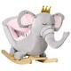 preview thumbnail 43 of 80, Rocking Motion Chair With Music Button For Kids - 24.75" L x 12.5" W x 20.5" H