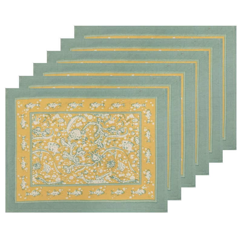 Couleur Nature La Mer Mats - Set of 6