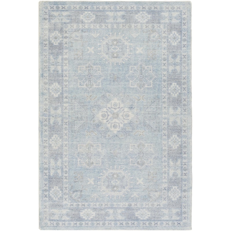 Livabliss Oregon Handmade Medallion Wool Area Rug