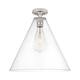 Option Satin Nickel / Clear
