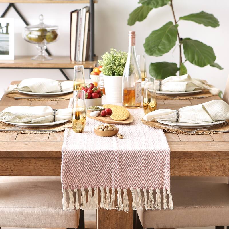 Chevron Handloom Table Runner