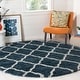 preview thumbnail 132 of 145, SAFAVIEH Hudson Shag Ariola Trellis 2-inch Thick Rug
