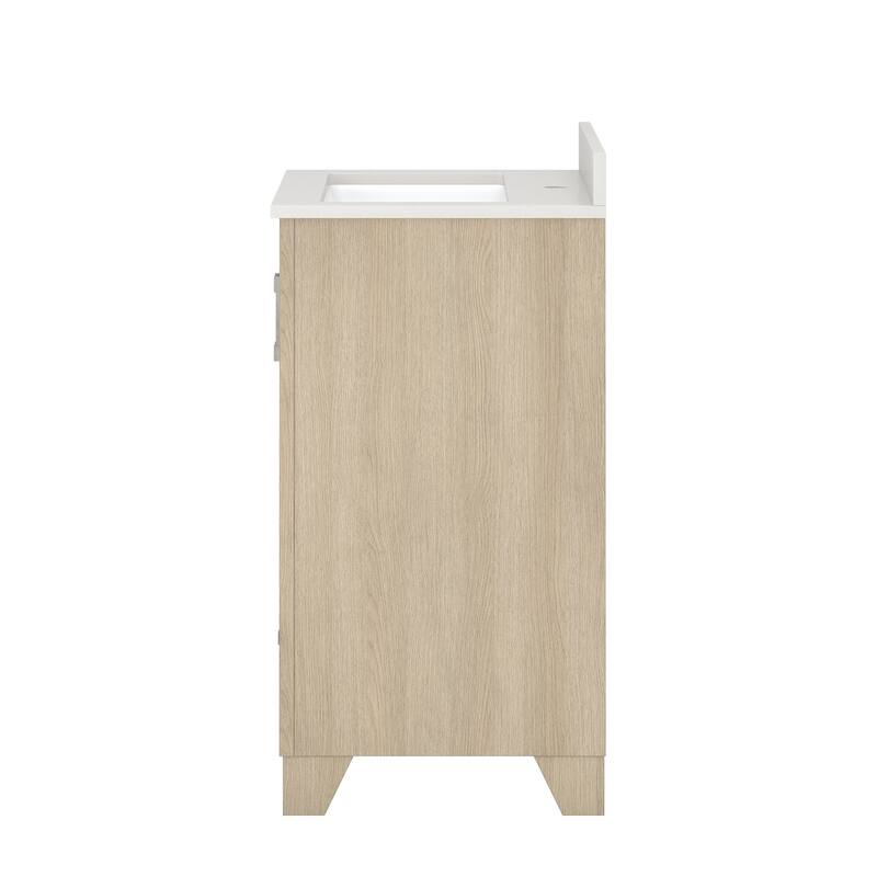 CRAFT + MAIN AWVT2419D Ashlow 24" Free Standing Single Basin Vanity