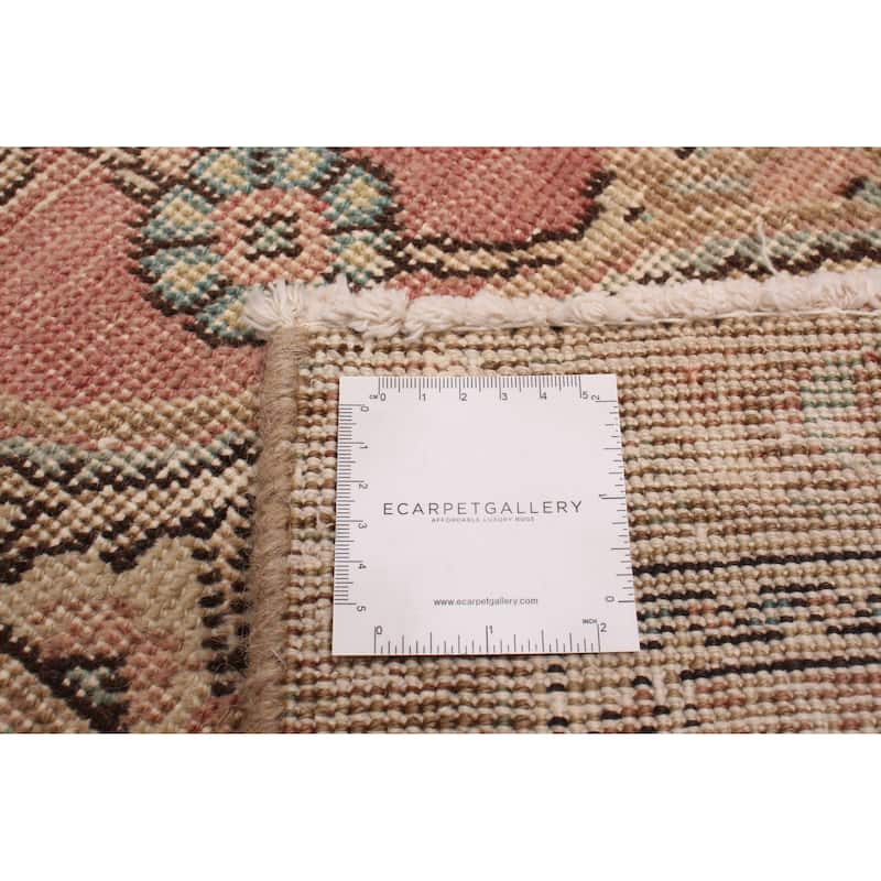 ECARPETGALLERY Hand-knotted Antalya Vintage Red Wool Rug - 7'11 x 11'5