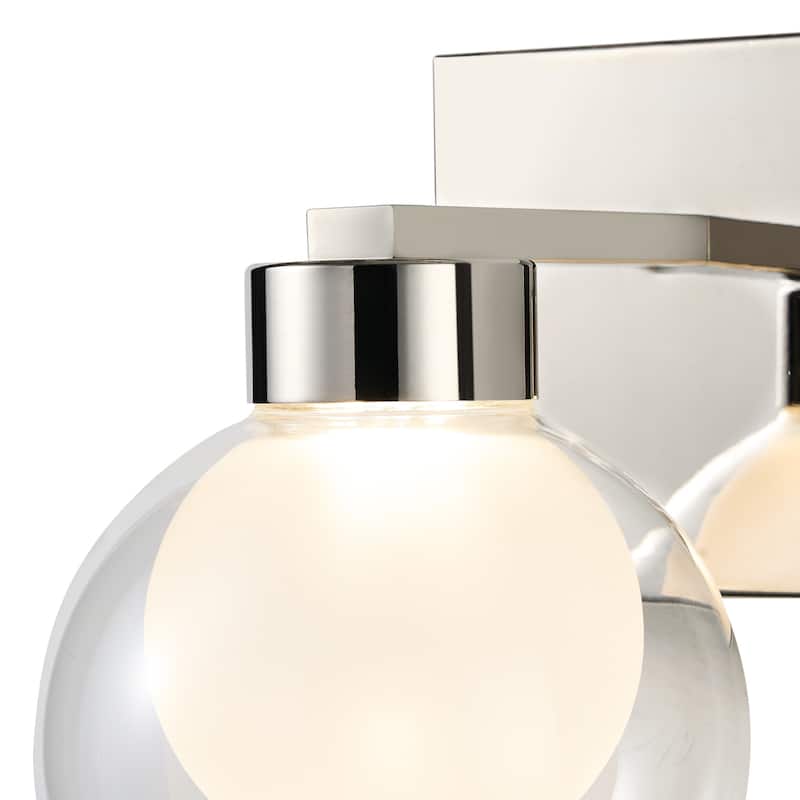 Artcraft Colton 1-Light Wall Sconce - Polished Nickel Finish