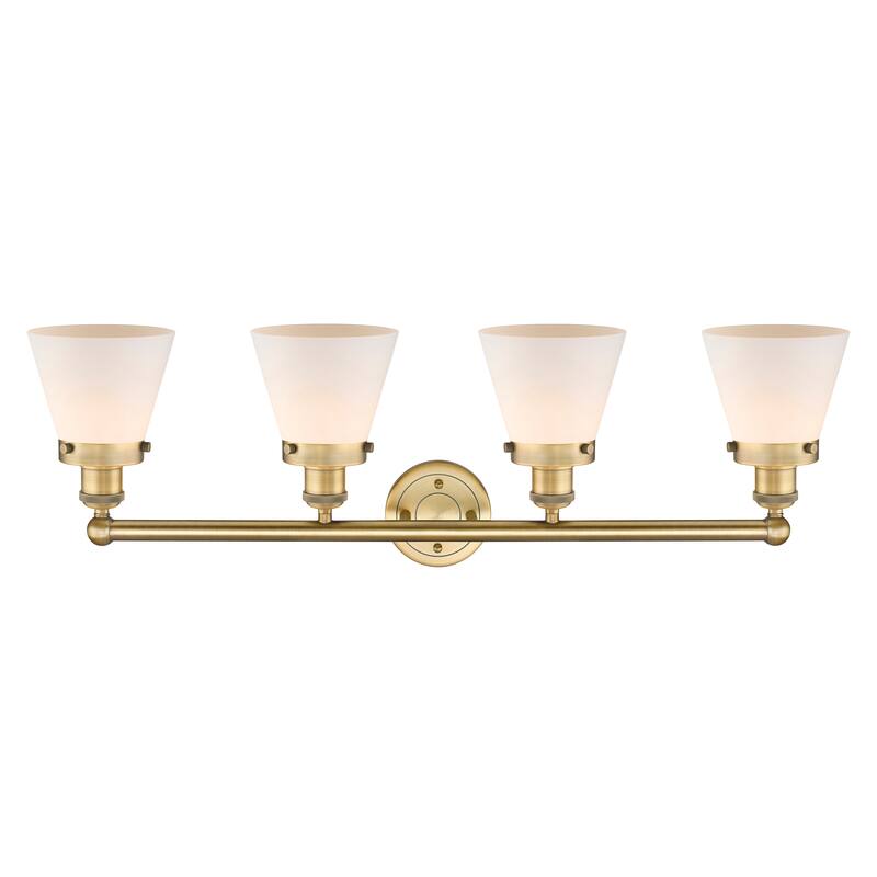 Innovations Lighting Cone - 4 Light 34" Bath Vanity Light