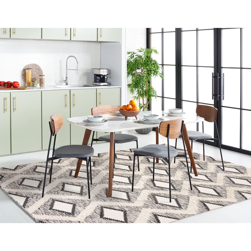 SAFAVIEH Hand-knotted Kenya Gotzone Southwestern Tribal Wool Rug