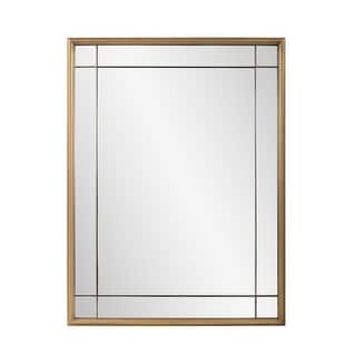 Allan Andrews French Panel Framed Decorative Wall Mirror