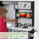 preview thumbnail 4 of 9, Lil' Jumbl Kids Kitchen Set, Toddler Pretend Wooden Kitchen Playset
