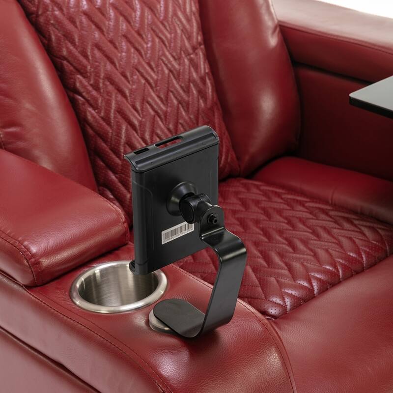 270 Degree Swivel PU Leather Power Recliner