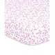 preview thumbnail 5 of 3, The Peanutshell Purple Floral Fitted Crib Sheet 4 Pack Set