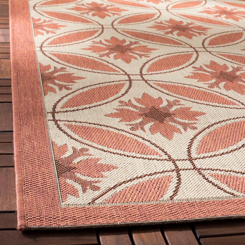 SAFAVIEH Courtyard Shelba Indoor/ Outdoor Waterproof Rug