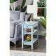 Copper Grove Aubrieta1 Drawer Chairside End Table with Shelves