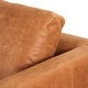 preview thumbnail 9 of 18, Poly & Bark Calle 75" Genuine Italian Leather Apartment Sofa