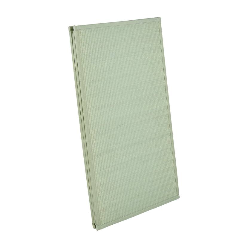 Tatami Mattress Twin XL Foldable Japanese Floor Mat with Non-Slip Backing - 83 x 39 x 0.5 in