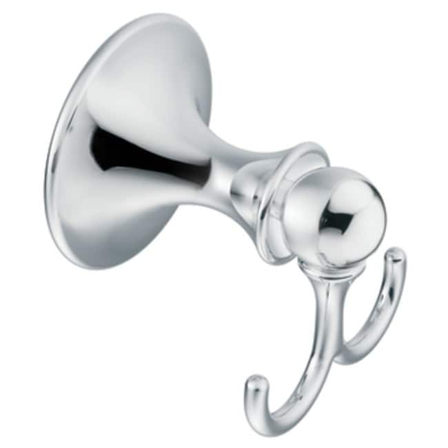 Moen Lounge Double Robe Hook - Chrome