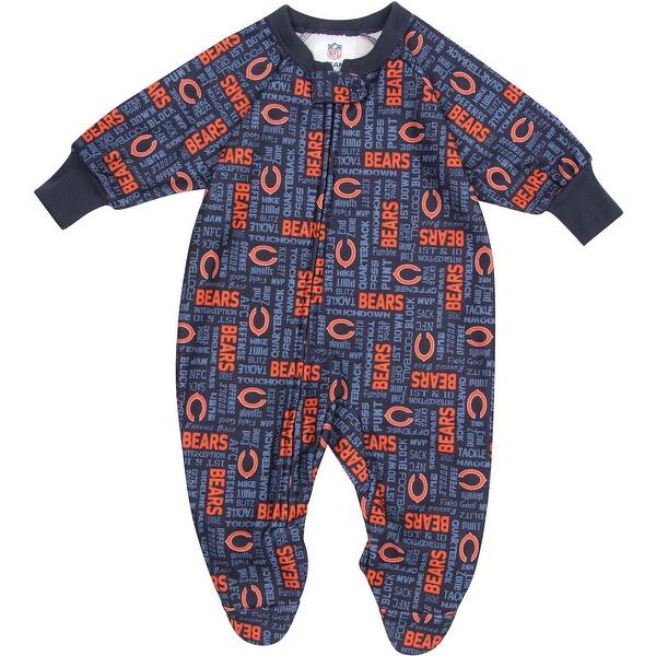 slide 1 of 1, Chicago Bears Infant Blanket Sleeper