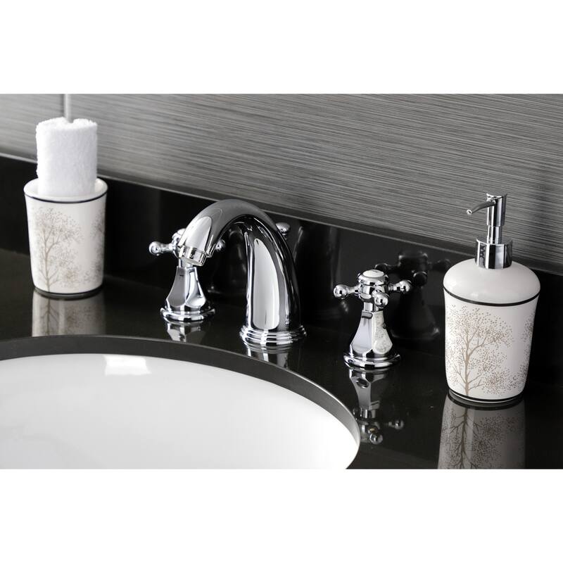 Kingston Brass Metropolitan 8 in. Widespread Bathroom Faucet