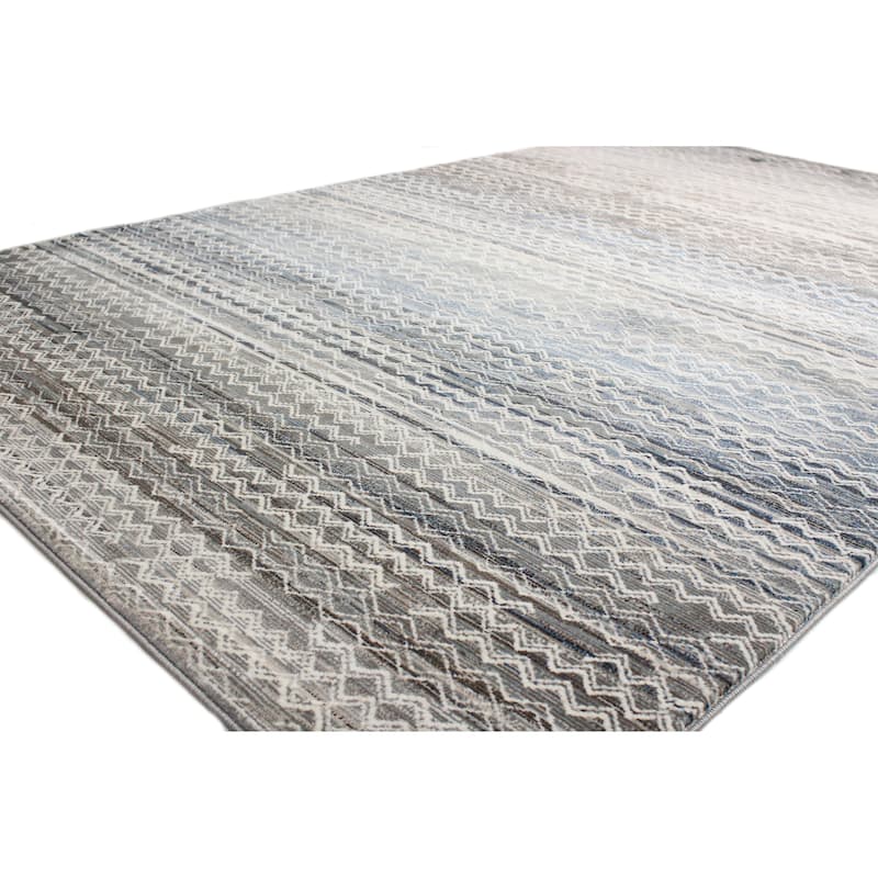 Bashian Lacey Multi Contemporary Area Rug