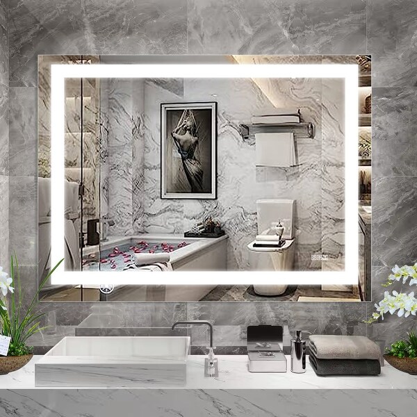 Bed bath and beyond vanity mirror with lights top