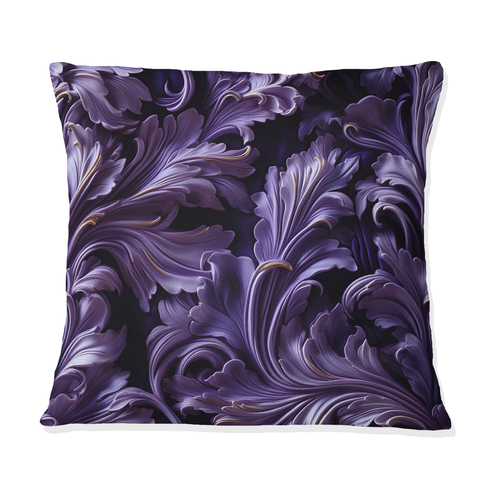 Deep purple pillows online