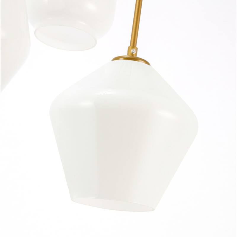 Gerald Glass 3-light Pendant