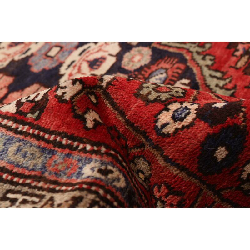 ECARPETGALLERY Hand-knotted Andelz Red Wool Rug - 3'10 x 9'5