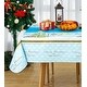 preview thumbnail 8 of 54, Ray Star Christmas tablecloth 52×70in Waterproof Festival - 52"×70"